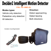 Vehicle motion detector won't detect people