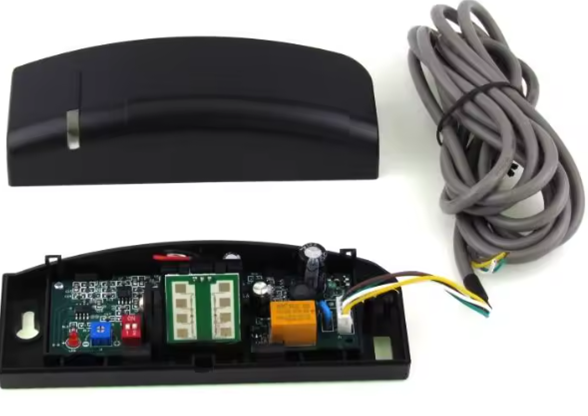 Narrow field detetion motion detector