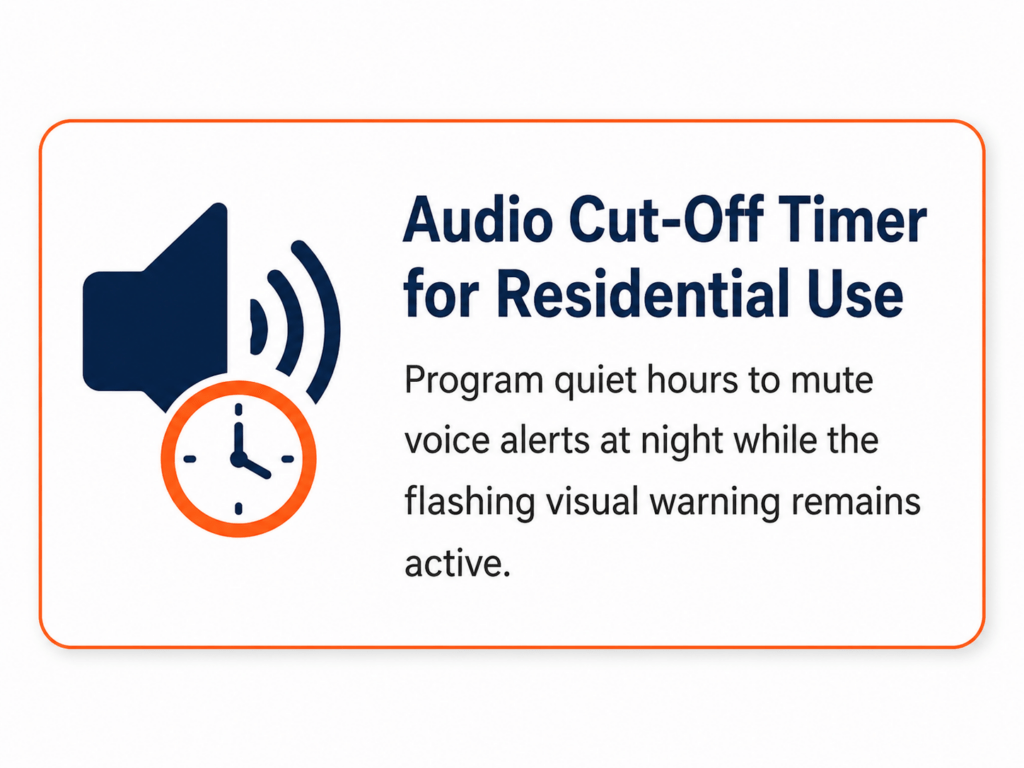 Audio shuts-off at night timer